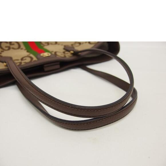 GUCCI Jumbo GG Tote Bag Brown - Picture 4 of 5